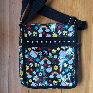 Hello Kitty Colorful Kids Bag with Black Strap